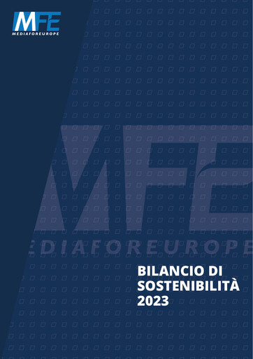 Thumbnail MFE-Mediaforeurope Sustainability Report 2023