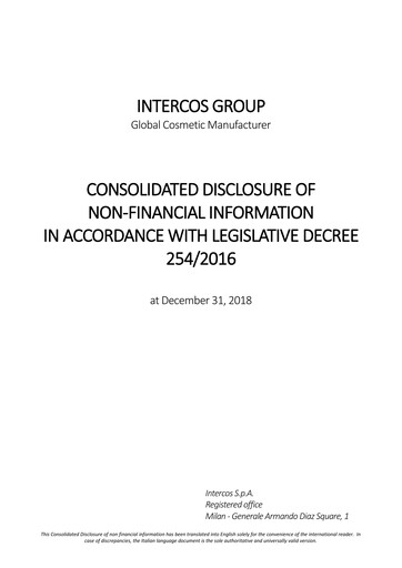 Thumbnail Intercos Sustainability Report 2018