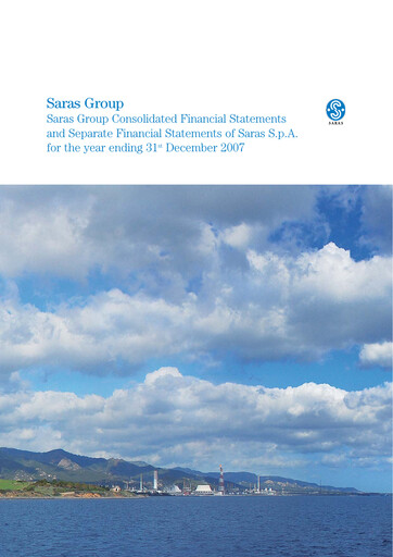 Thumbnail Saras S.p.A. Financial Statement 2007