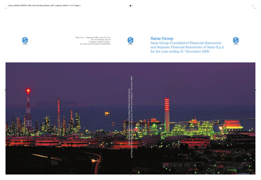 Thumbnail Saras S.p.A. Financial Statement 2009