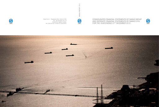 Thumbnail Saras S.p.A. Financial Statement 2012