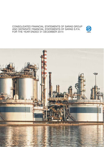 Thumbnail Saras S.p.A. Financial Statement 2014