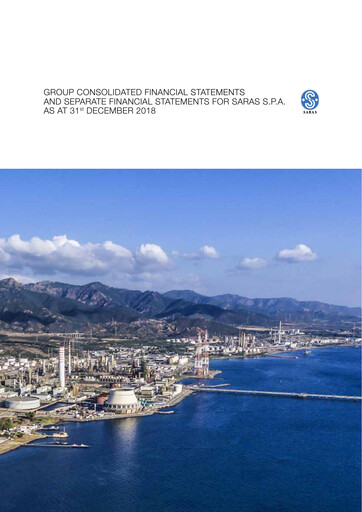 Thumbnail Saras S.p.A. Financial Statement 2018