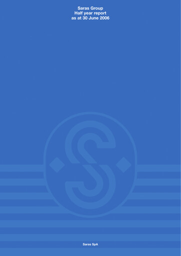 Thumbnail Saras S.p.A. Half-year Report 2006-h1