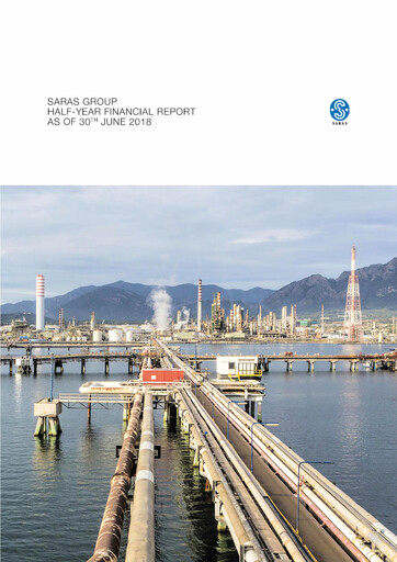 Thumbnail Saras S.p.A. Half-year Report 2018-h1