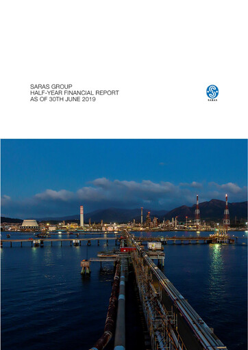 Thumbnail Saras S.p.A. Half-year Report 2019-h1
