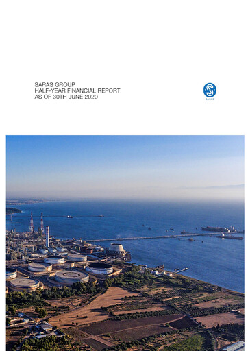Thumbnail Saras S.p.A. Half-year Report 2020-h1