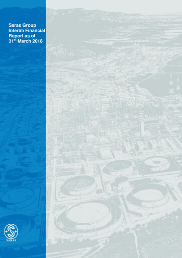 Thumbnail Saras S.p.A. Quarterly Report 2018-q1