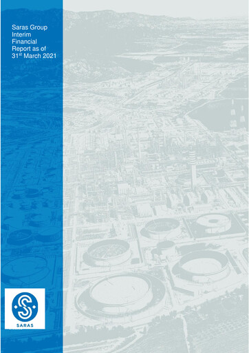 Thumbnail Saras S.p.A. Quarterly Report 2021-q1