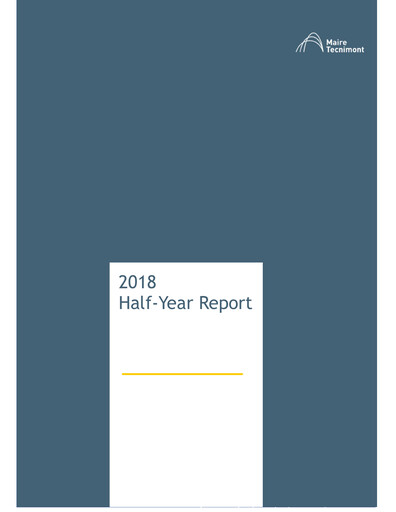 Thumbnail Maire Tecnimont Half-year Report 2018-h1