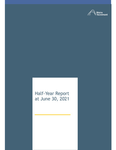 Thumbnail Maire Tecnimont Half-year Report 2021-h1