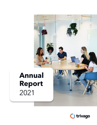 Thumbnail trivago Annual Report 2021