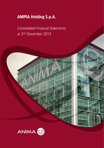 Thumbnail Anima Holding Financial Statement 2013