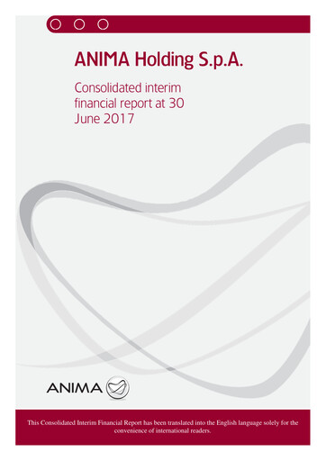 Thumbnail Anima Holding Half-year Report 2017-h1