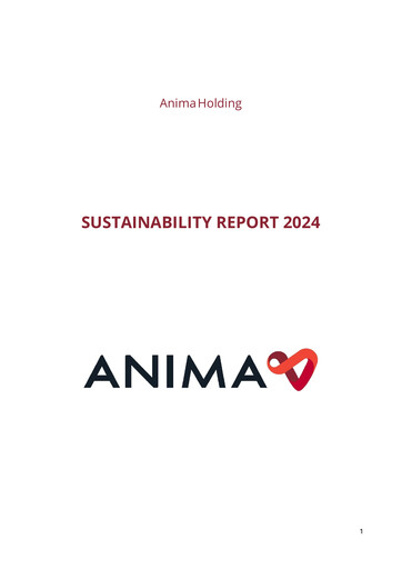 Thumbnail Anima Holding Sustainability Report 2024