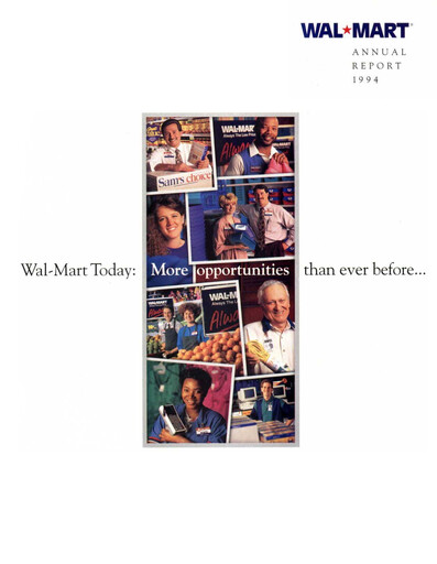 Thumbnail Walmart Annual Report 1994