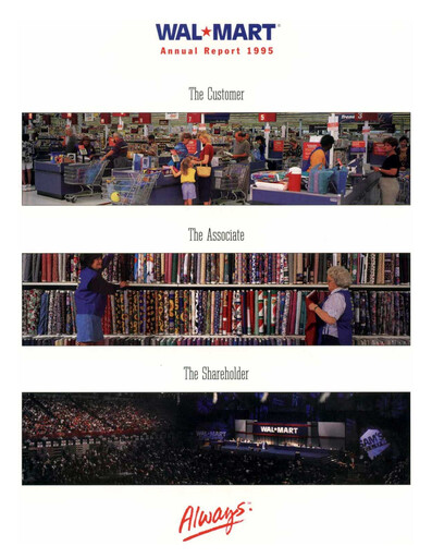 Thumbnail Walmart Annual Report 1995