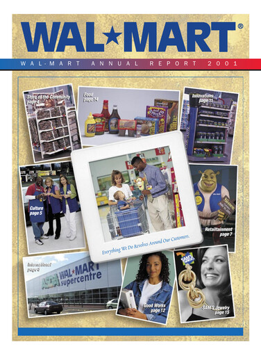 Thumbnail Walmart Annual Report 2001
