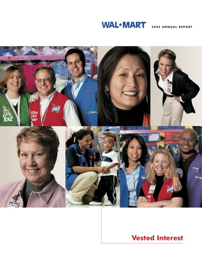 Thumbnail Walmart Annual Report 2005
