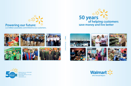 Thumbnail Walmart Annual Report 2012