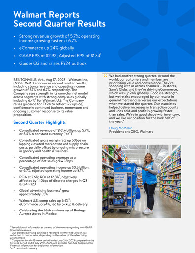 Thumbnail Walmart Quarterly Report 2024-q2