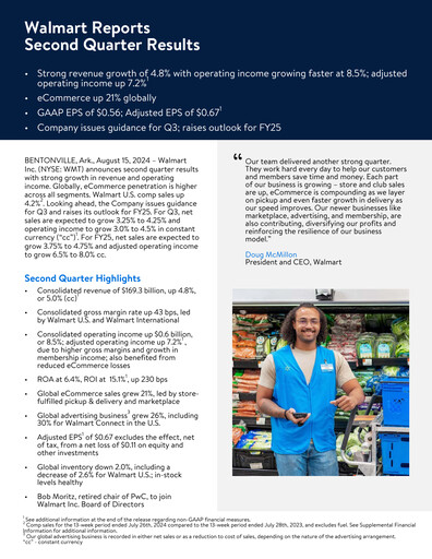 Thumbnail Walmart Quarterly Report 2025-q2