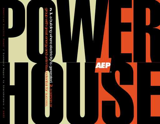 Thumbnail American Electric Power Annual Report 2000