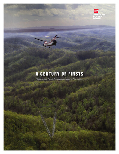Thumbnail American Electric Power Annual Report 2005