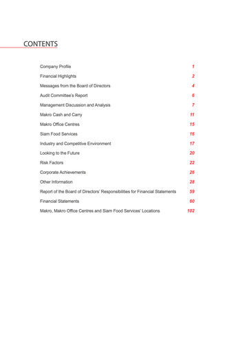 Miniature CP Axtra Rapport annuel 2007