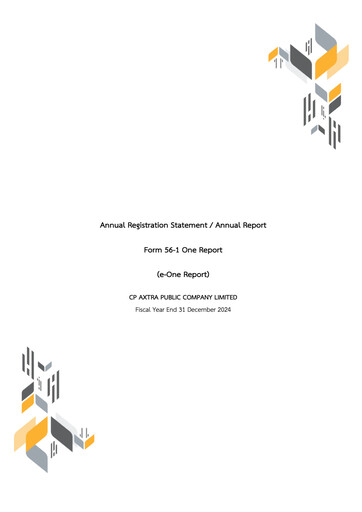 Thumbnail CP Axtra Annual Report 2024