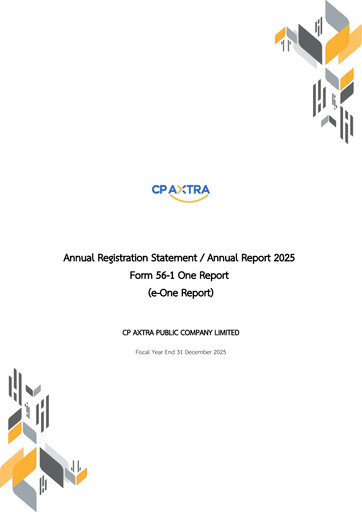 Thumbnail CP Axtra Annual Report 2025