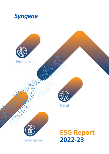 Miniature Syngene International Rapport ESG 2022-2023