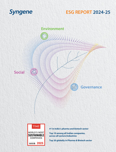 Thumbnail Syngene International ESG Report 2025