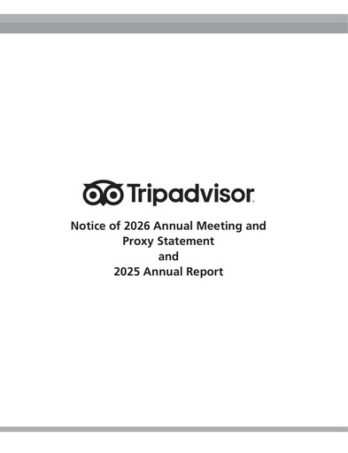 Thumbnail TripAdvisor Annual Report 2025
