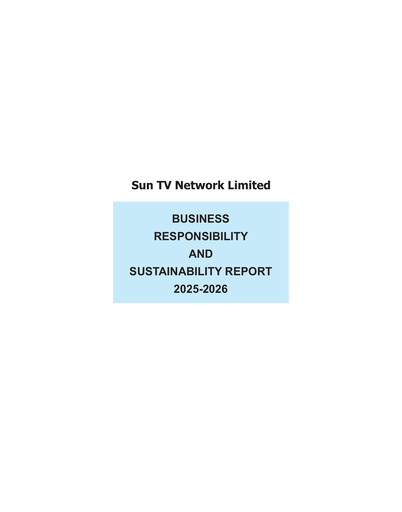 Thumbnail Sun TV Network
 ESG Report 2026