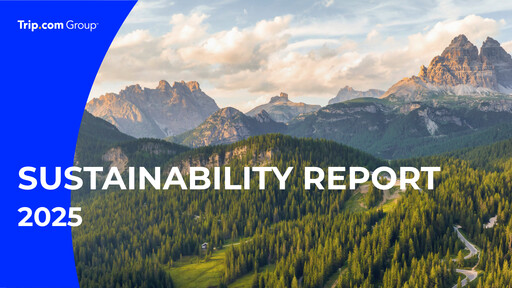 Thumbnail Trip.com Sustainability Report 2025