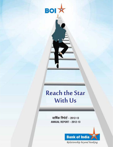 Thumbnail Bank of India
 Annual Report 2012-2013