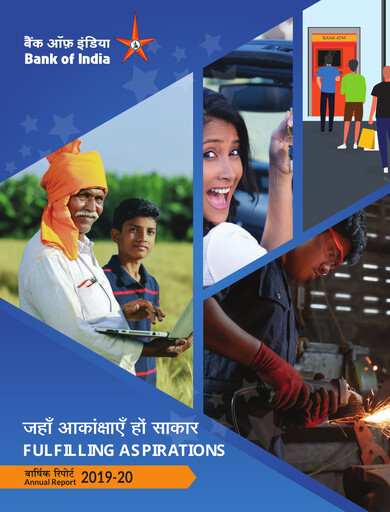 Thumbnail Bank of India
 Annual Report 2019-2020