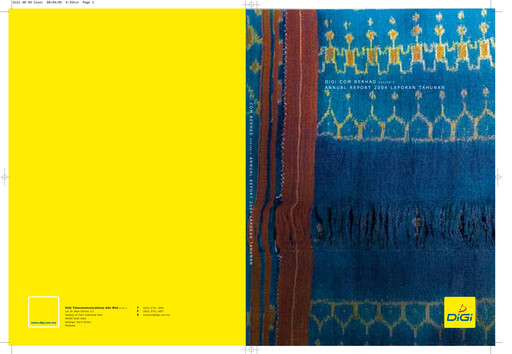 Miniature Celcomdigi Rapport annuel 2004