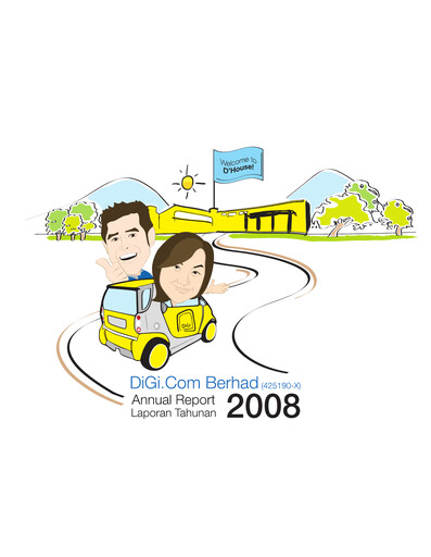 Miniature Celcomdigi Rapport annuel 2008