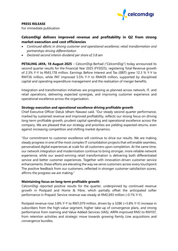 Thumbnail Celcomdigi Quarterly Report 2025-q2