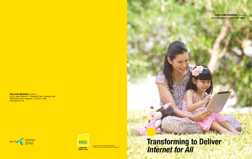 Thumbnail Celcomdigi Sustainability Report 2011