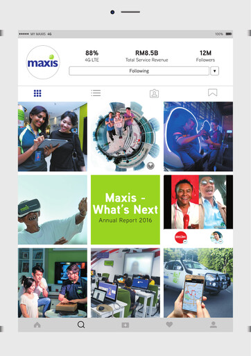 Thumbnail Maxis Berhad Annual Report 2016