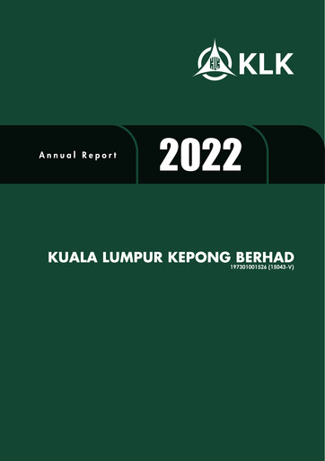 Thumbnail Kuala Lumpur Kepong Annual Report 2022