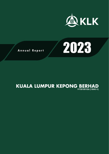 Thumbnail Kuala Lumpur Kepong Annual Report 2023