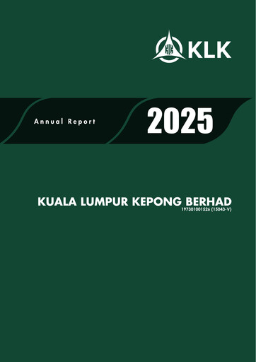 Thumbnail Kuala Lumpur Kepong Annual Report 2025