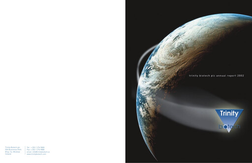 Thumbnail Trinity Biotech
 Annual Report 2002