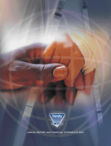 Thumbnail Trinity Biotech
 Annual Report 2004