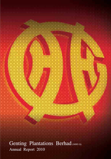 Thumbnail Genting Berhad Annual Report 2010