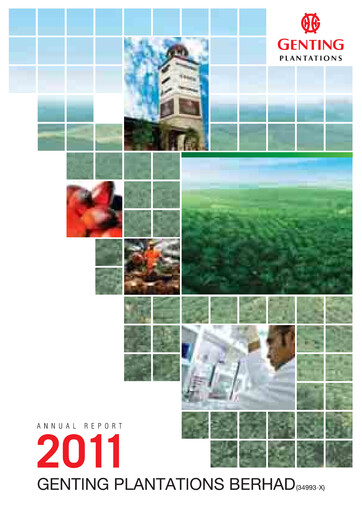 Thumbnail Genting Berhad Annual Report 2011